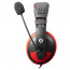 Snopy Headset - SN-4488 (Fekete-Piros) thumbnail