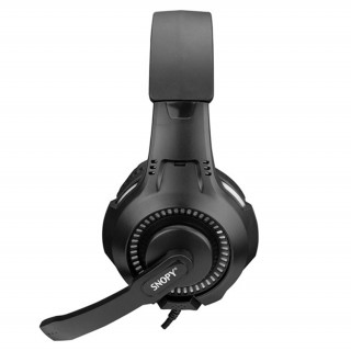 Snopy Headset - SN-8800 "GAMETIME" RGB (Fekete-Piros) PC