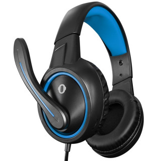 Snopy Headset - SN-GX1 "ERGO" (Fekete-Kék) PC