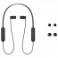 Sony WI-C100 vezeték nélküli Bluetooth fülhallgató - Fekete (WIC100B.CE7) thumbnail