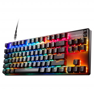 Steelseries Apex 9 TKL RGB Gaming billentyűzet - US - Fekete (64847) PC