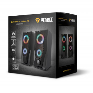 YENKEE YSP 2003RGB USB 2.0 hangszóró  PC