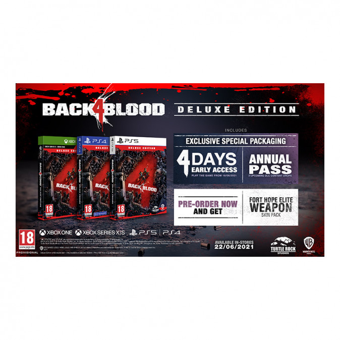 Back 4 Blood Deluxe Edition PS4 - előrendelés akciós áron ...