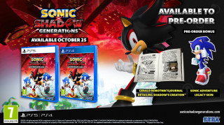 SONIC X SHADOW GENERATIONS PS4