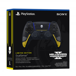 DualSense PlayStation (PS5) vezeték nélküli kontroller Helldivers 2 Limited Edition PS5