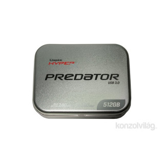 Kingston 512GB USB3.0 HyperX Predator Ezüst (DTHXP30/512GB) Flash Drive PC