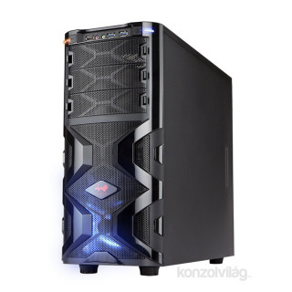 In Win MANA136 Fekete  (Táp nélküli) ATX ház PC