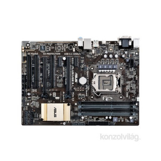 ASUS B85-PLUS/USB3.1 Intel B85 LGA1150 ATX alaplap PC