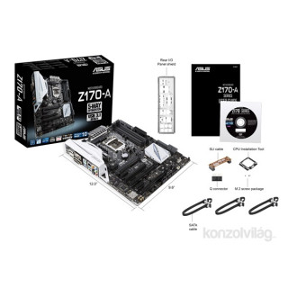 ASUS Z170-A  Intel Z170 LGA1151 ATX alaplap PC