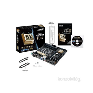 ASUS H170M-PLUS Intel H170 LGA1151 mATX alaplap PC