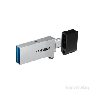 Samsung Duo 64GB USB3.0 + Micro USB Ezüst (MUF-64CB/EU) Flash Drive PC