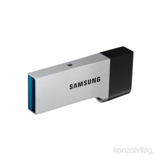 Samsung Duo 64GB USB3.0 + Micro USB Ezüst (MUF-64CB/EU) Flash Drive PC