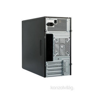 Chieftec XT-01B-350S8 Mesh szériás 350W fekete mATX ház PC