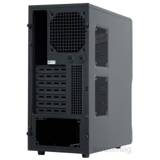 Chieftec DF-02B-B-OP táp nélküli fekete mATX ház PC