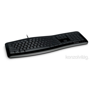 Microsoft Comfort Curve Keyboard 3000 Fekete Dobozos HUN billentyűzet PC