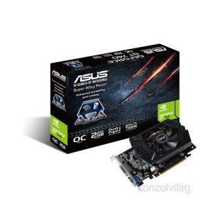 ASUS GT740-OC-2GD5 nVidia 2GB GDDR5 128bit PCIe videokártya PC