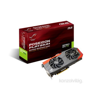 ASUS POSEIDON-GTX770-P-2GD5 nVidia 2GB GDDR5 256bit PCIe videokártya PC