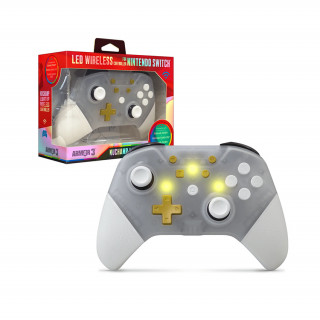 Armor3 NuChamp vezeték nélküli kontroller - Clear LED (M07467-CL) Nintendo Switch