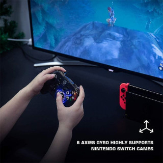 GameSir T4 PRO Vezeték nélküli Gaming Kontroller Nintendo Switch