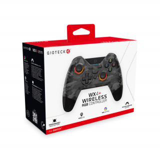 GIOTECK WX4+ Vezeték nélküli RGB Kontroller (BC)  Nintendo Switch