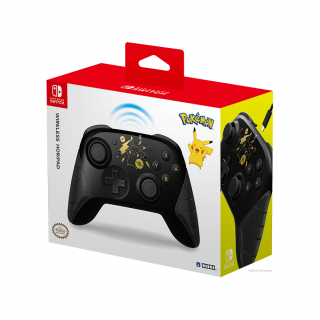 HORI Wireless HORIPAD (Pikachu Black & Gold Edition) Nintendo Switch