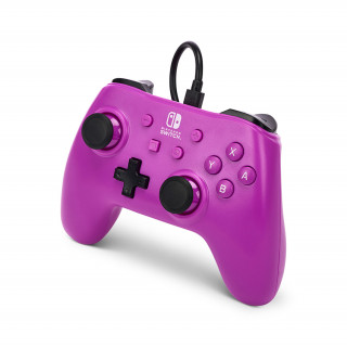PowerA Nintendo Switch Vezetékes Kontroller (Grape Purple) Nintendo Switch