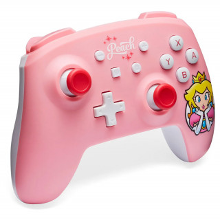 PowerA Nintendo Switch vezeték nélküli kontroller - Princess Peach Pink / Rózsaszín Nintendo Switch