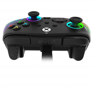 PDP Xbox Series X/S Vezetékes Kontroller - Afterglow WAVE audio lighting - Fekete (Xbox Series X/S) Xbox Series