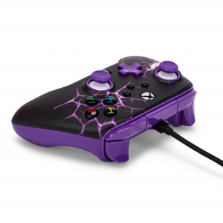 PowerA Enhanced Xbox Series X|S, Xbox One, PC Vezetékes Kontroller (Purple Magma) Xbox Series