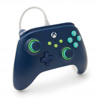 PowerA vezetékes kontroller - Mariner Blue / Kék Xbox Series