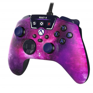 Turtle Beach REACT-R vezetékes kontroller - Lila / Nebula Purple (TBS-0736-05) Xbox Series