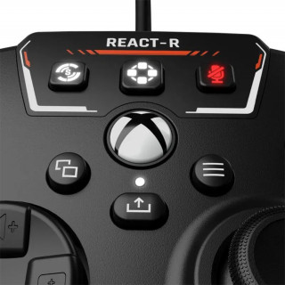 Turtle Beach REACT-R vezetékes kontroller - Fekete / Black (TBS-0730-02) Xbox Series