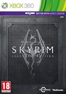 The Elder Scrolls V: Skyrim Legendary Edition (Kinect támogatással) (használt) XBOX 360